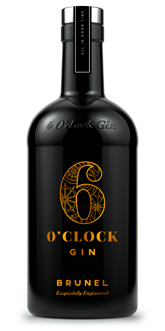 6 Oclock Gin Brunel England 750ml