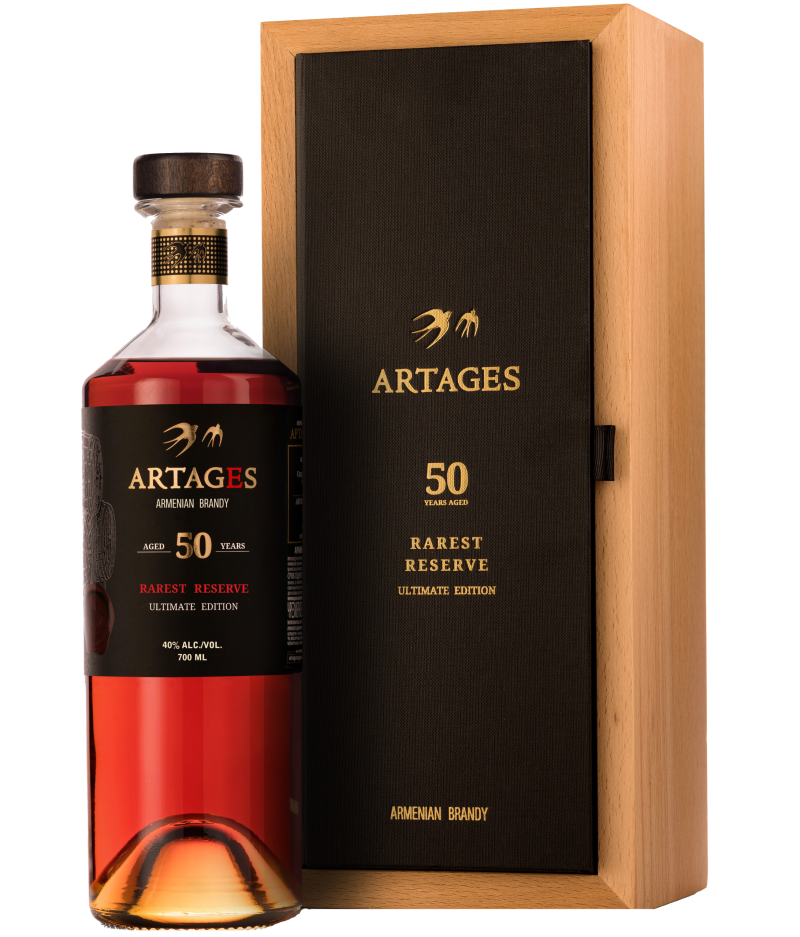 Artages Brandy Rarest Reserve Ultimate Edition Armenia 50yr 700ml