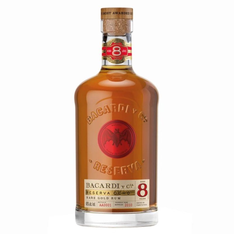 Bacardi Rum Reserva Ocho Sherry Cask Finish Limited Edition Puerto Rico 8yr 750ml