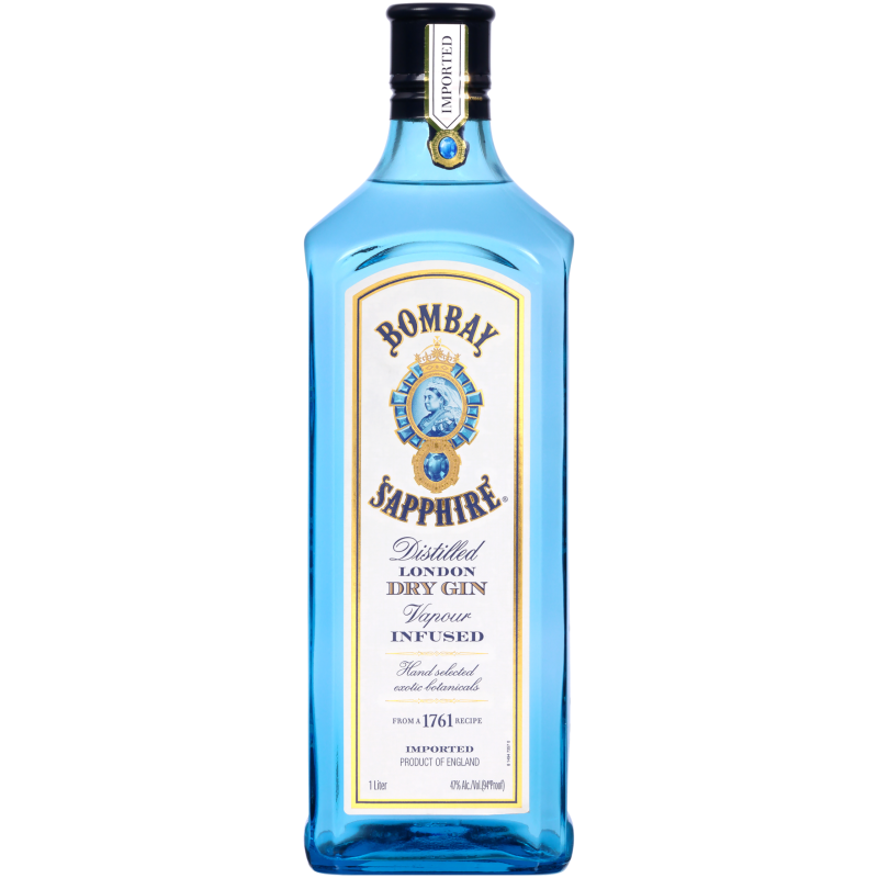 Bombay Sapphire Dry Gin 1li