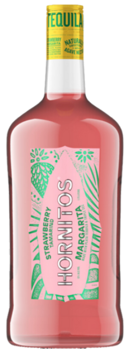 Hornitos Margarita Strawberry Tamarind Mix With Tequila 1.75li
