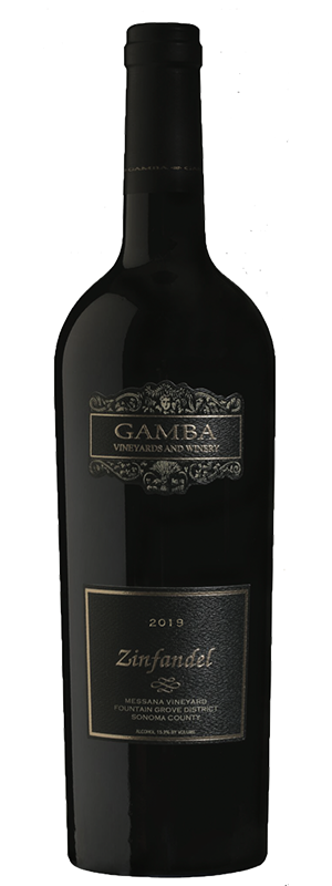 Gamba Zinfandel Messana Vineyard Sonoma County 2022