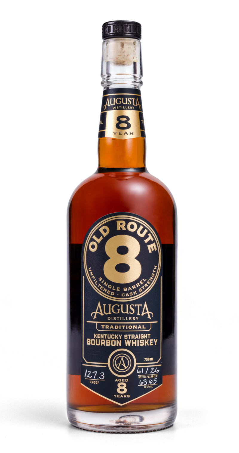 Augusta Old Route 8 Bourbon Single Barrel Cask Straight Kentucky 8yr 750ml