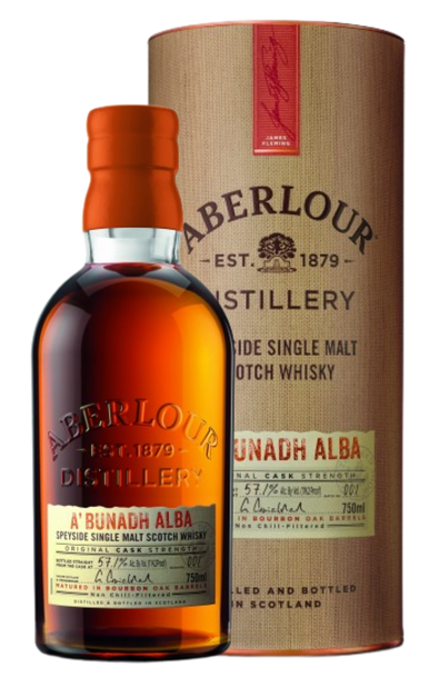 Aberlour A Bunadh Alba Scotch Single Malt Cask Strength Bourbon Oak Barrel 750ml