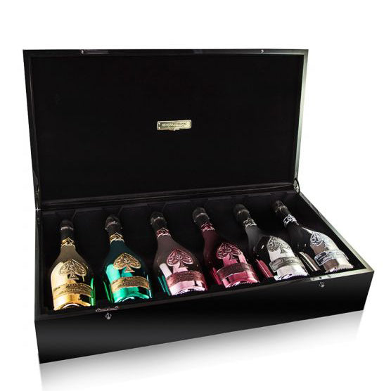 Armand De Brignac Ace Of Spade Champagne La Collection France Set Of 6 Bottles