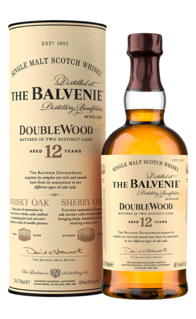 Balvenie Scotch Single Malt Doublewood 86pf 12yr 750ml