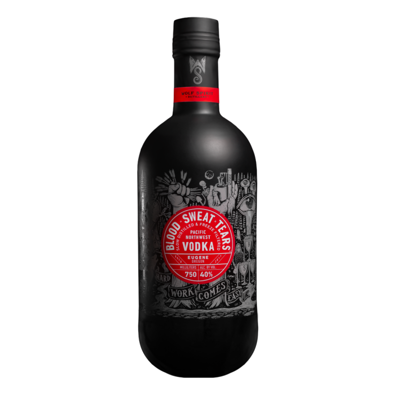 Blood Sweat Tears Vodka Oregon 750ml