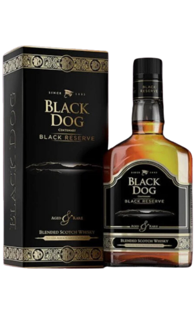 Black Dog Scotch Whisky Blended Black Reserve 750ml