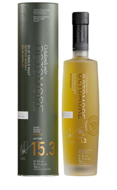 Bruichladdich Octomore Scotch Single Malt Islay Super Heavily Peated 15.3 Edition 700ml