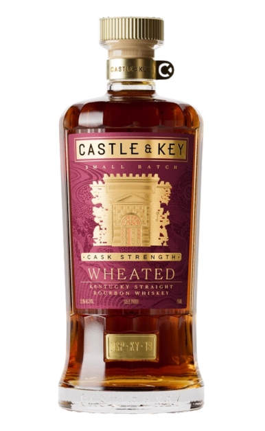 Castle & Key Bourbon Wheated Cask Strength Kentucky 7yr 750ml