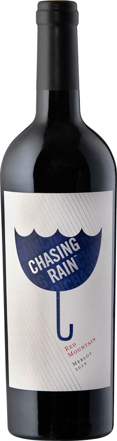 Chasing Rain Merlot Red Mountain Washington 2020