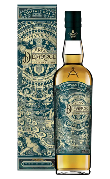 Compass Box Canvas Scotch Blended Art And Decadence Limited Edition 700ml