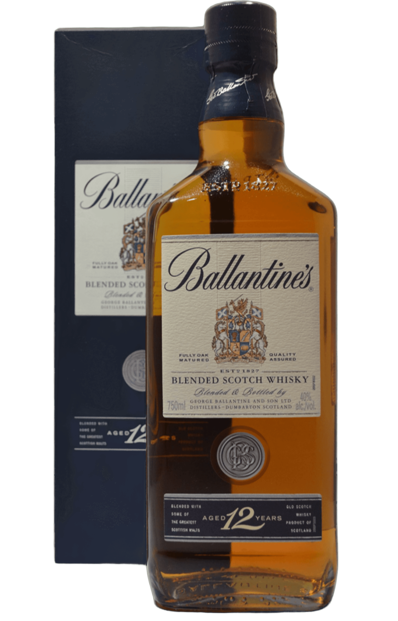 Ballantines Scotch Blended 12yr 750ml